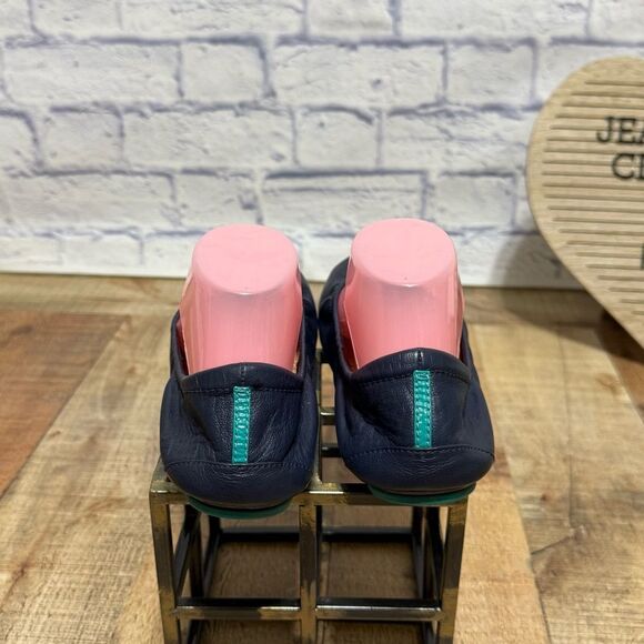 Tieks by Gavrieli California Navy Ballet Flats Foldable size 9 - Picture 11 of 13